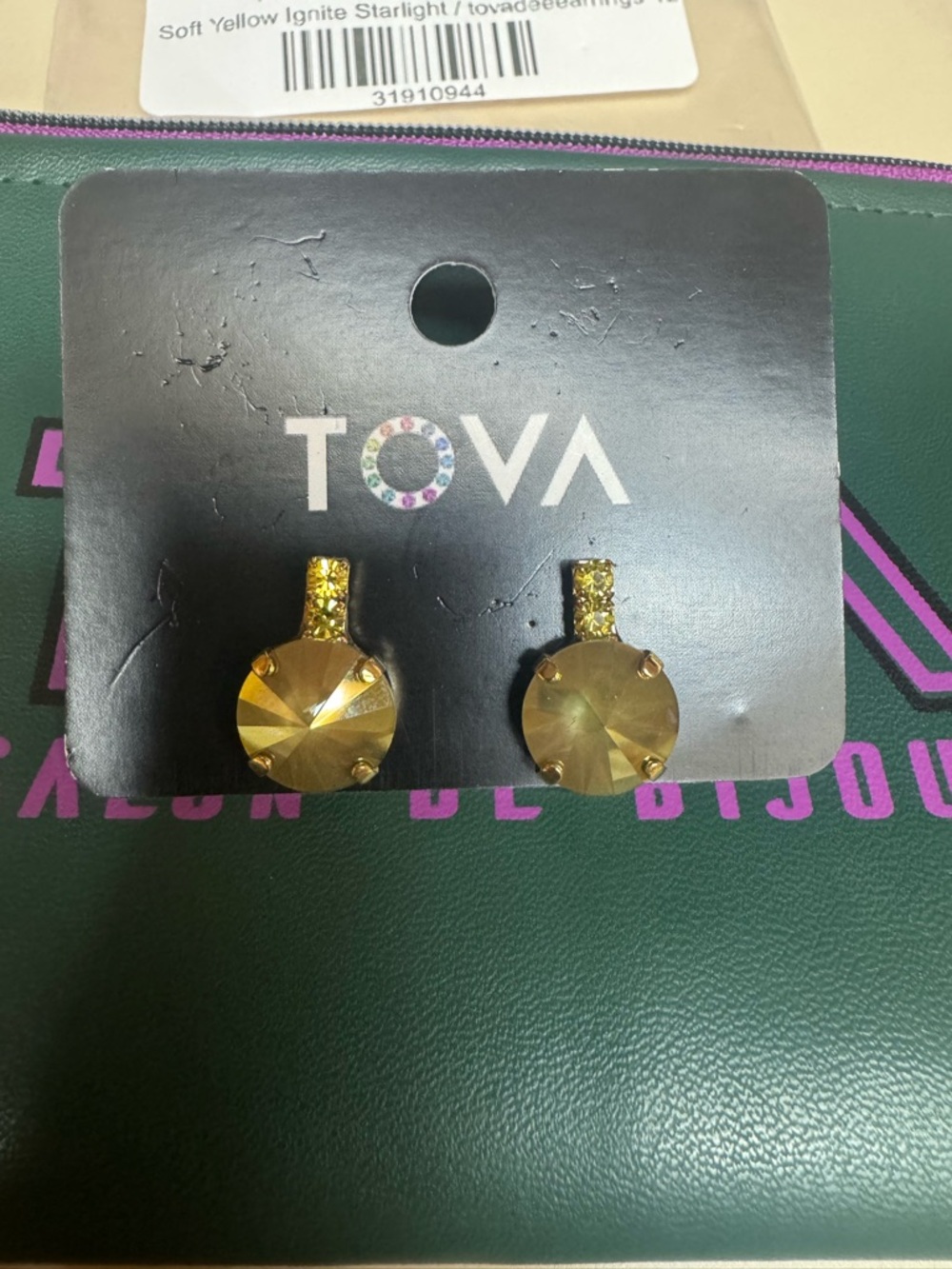 Tova Soft Yellow Ignite Starlight Earrings